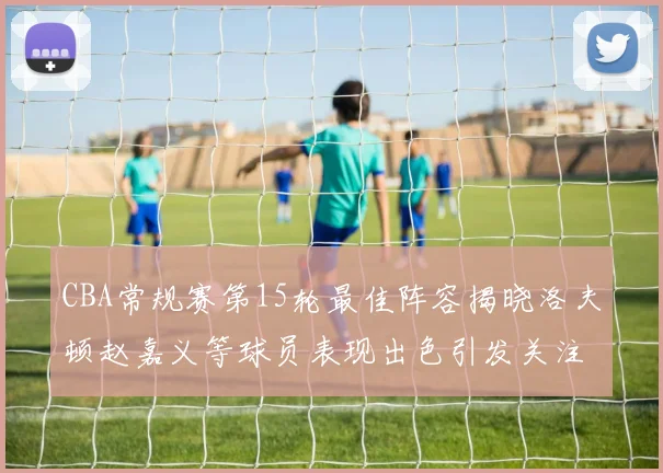 CBA常规赛第15轮最佳阵容揭晓洛夫顿赵嘉义等球员表现出色引发关注